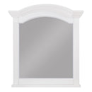 Meghan Mirror in White 2058WH-6