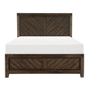 Parnell King Panel Bed in Rustic Cherry 1648K-1EK