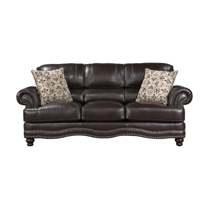9268BRW-3 - Sofa - Furniture Now (CA)