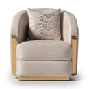 Michael Amini Carmela Chair Gold - Furniture Now (CA)
