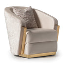 Michael Amini Carmela Chair Gold - Furniture Now (CA)