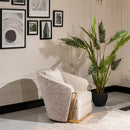 Michael Amini Carmela Chair Gold - Furniture Now (CA)