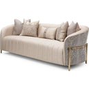 ID: 86124 AICO Michael Amini Lisbon Sofa - Opal Gold - Furniture Now (CA)