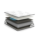Sierra Sleep 10" Pocketed Hybrid Mattress - Furniture Now (CA)