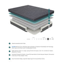 MT-H08T - 8" Twin Gel-Infused Memory Foam Hybrid Mattress