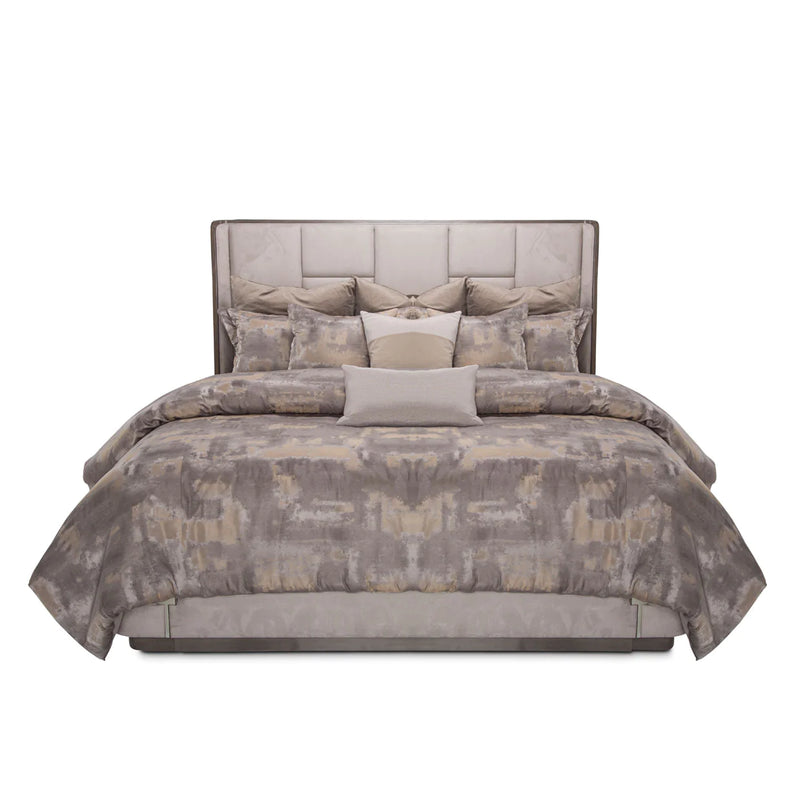 AICO Furniture - Roxbury Park  Eastern King Multi-Panel Bed - N9006000EKM3-220-3SET