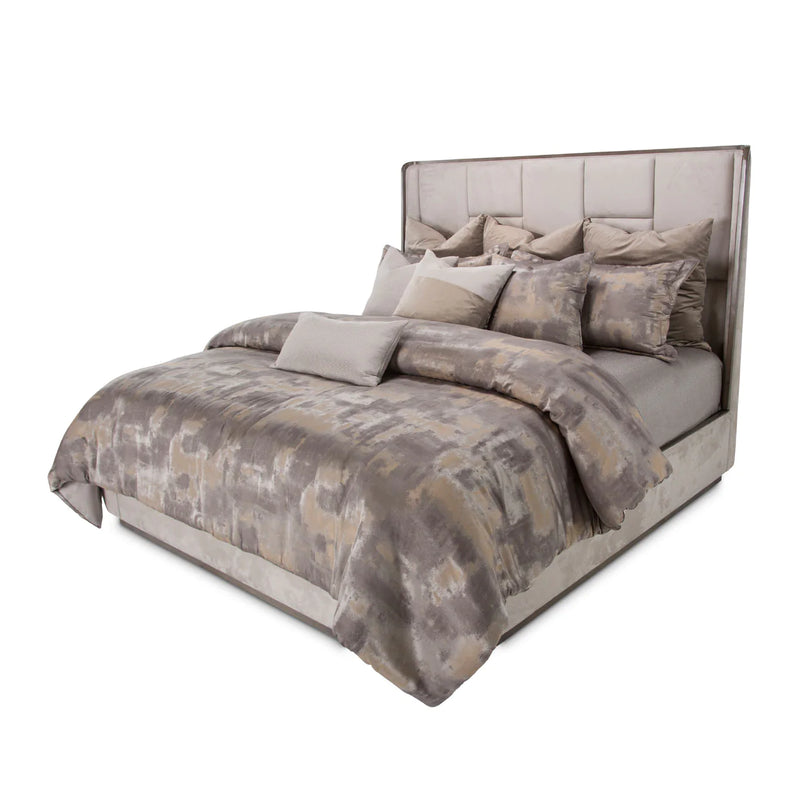 AICO Furniture - Roxbury Park  Eastern King Multi-Panel Bed - N9006000EKM3-220-3SET
