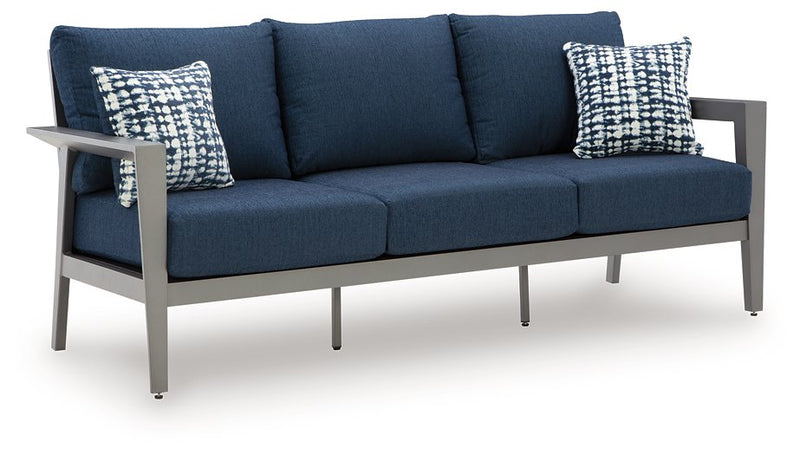 Gali Outdoor Sofa/Chairs/Table Set (Set of 4) - Furniture Now (CA)