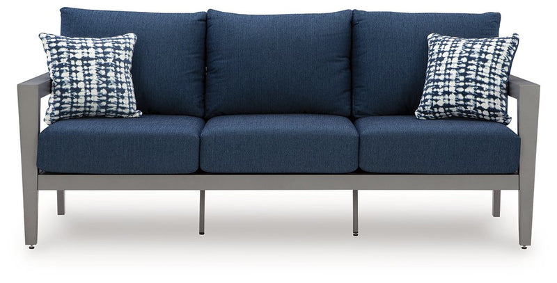 Gali Outdoor Sofa/Chairs/Table Set (Set of 4) - Furniture Now (CA)