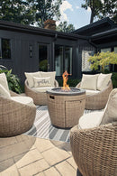 Resin Wicker Fire Pit - Furniture Now (CA)