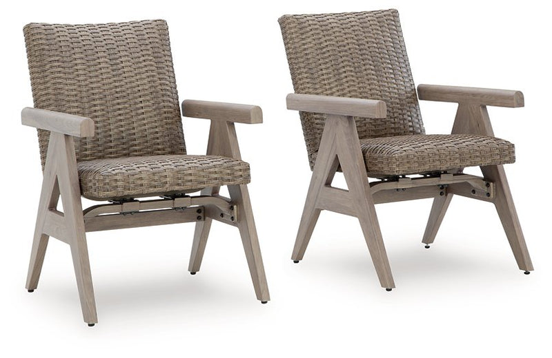 Cliff Trails Outdoor Rocking Arm Chair (Set of 2) - Furniture Now (CA)