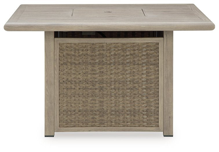 Cliff Trails Fire Pit Table - Furniture Now (CA)