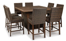 Signature Design by Ashley Paradise Trail P750 7 pc Outdoor Dining Set - Furniture Now (CA)