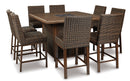 Signature Design by Ashley Paradise Trail P750 7 pc Outdoor Dining Set - Furniture Now (CA)