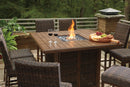 Signature Design by Ashley Paradise Trail P750 7 pc Outdoor Dining Set - Furniture Now (CA)