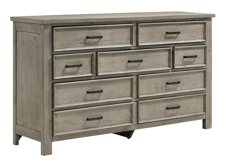 Sullivan Drift Grey Bedroom Set - Furniture Now (CA)