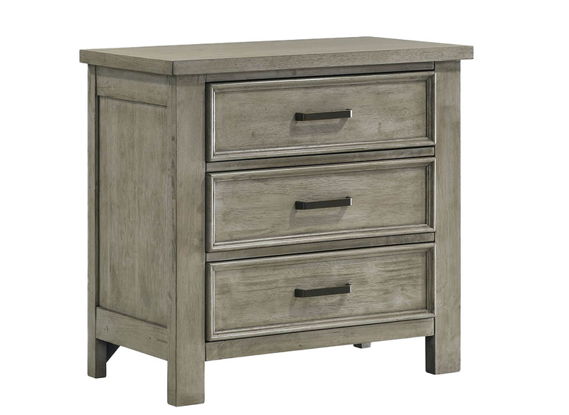 Sullivan Drift Grey Bedroom Set - Furniture Now (CA)