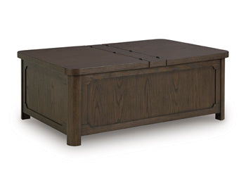 Breckington Coffee Table With Storage - Furniture Now (CA)