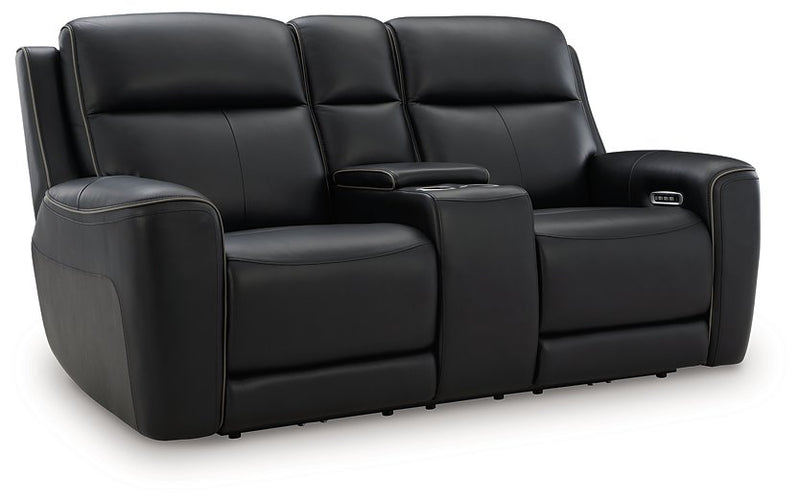 5Z-Comfort Power Reclining Loveseat with Console - Furniture Now (CA)