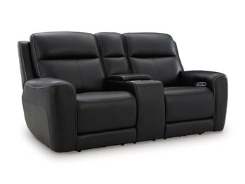 5Z-Comfort Power Reclining Loveseat with Console - Furniture Now (CA)