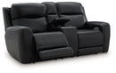 5Z-Comfort Power Reclining Loveseat with Console - Furniture Now (CA)