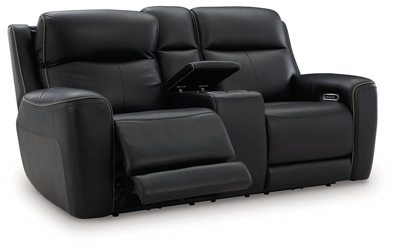5Z-Comfort Power Reclining Loveseat with Console - Furniture Now (CA)
