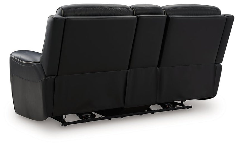 5Z-Comfort Power Reclining Loveseat with Console - Furniture Now (CA)