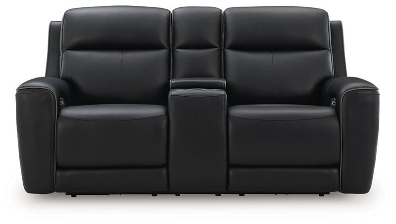 5Z-Comfort Power Reclining Loveseat with Console - Furniture Now (CA)
