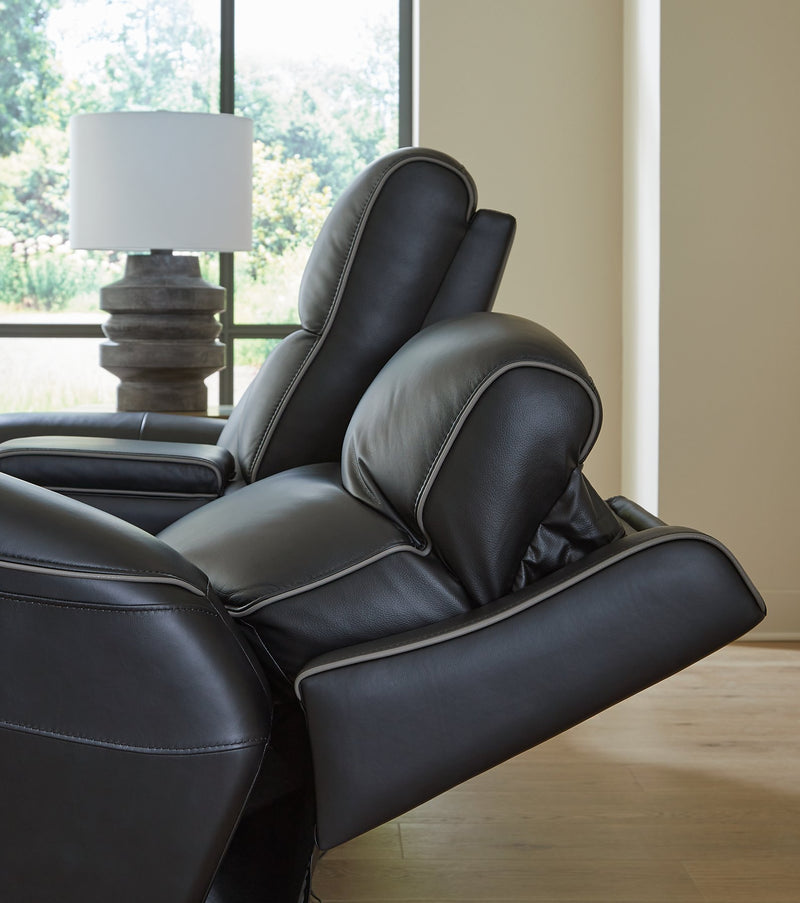 5Z-Comfort Power Reclining Loveseat with Console - Furniture Now (CA)