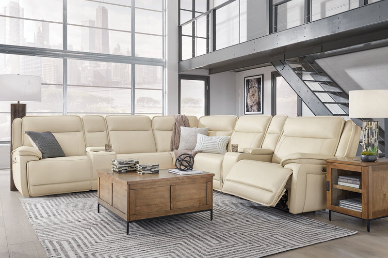 Double Deal Reclining Sectional with 2 Consoles - Furniture Now (CA)