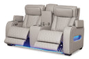 Boyington Power Reclining Loveseat with Console - Furniture Now (CA)