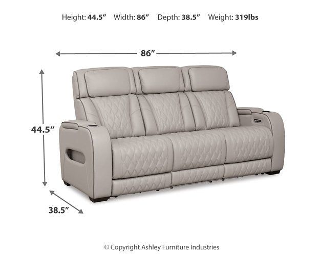 Boyington Power Reclining Sofa - Furniture Now (CA)