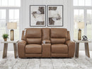 DeepWakes Power Reclining Loveseat with Console - Furniture Now (CA)