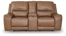 DeepWakes Power Reclining Loveseat with Console - Furniture Now (CA)