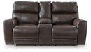 Crossplex Power Reclining Loveseat with Console - Furniture Now (CA)