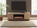 Cayboni 71" TV Stand with Electric Fireplace - Furniture Now (CA)