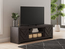 Cayboni 71" TV Stand with Electric Fireplace - Furniture Now (CA)