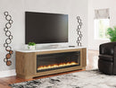 Camdill 80" TV Stand with Electric Fireplace - Furniture Now (CA)