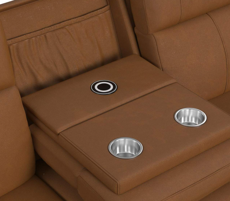 Leather Power Motion Sofa