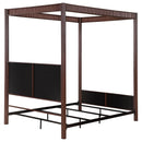 Zimmerlee Canopy Panel Bed