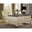 AICO Hollywood Swank Desk Chair in Creamy Pearl 03244-14 - Furniture Now (CA)