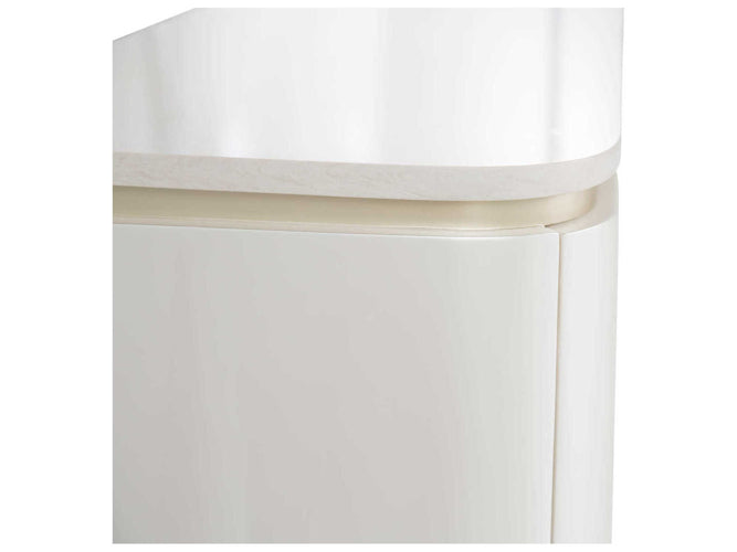 AICO Furniture London Place Media Cabinet in Creamy Pearl - Furniture Now (CA)