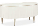 AICO Furniture London Place Desk in Creamy Pearl - Furniture Now (CA)