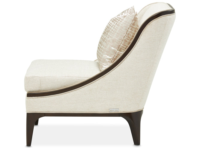 AICO Paris Chic Chair Cremini in Espresso - Furniture Now (CA)