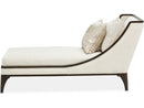 AICO Paris Chic Armless Chaise Cremini in Espresso - Furniture Now (CA)