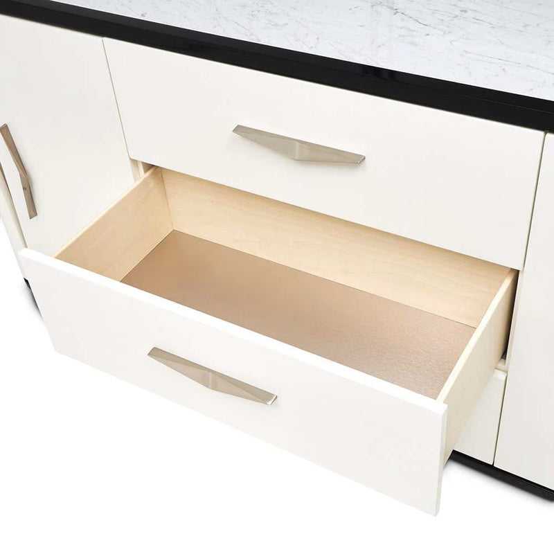 AICO Furniture Tuxedo Sideboard in Piano Keyboard - Furniture Now (CA)