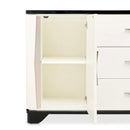 AICO Furniture Tuxedo Sideboard in Piano Keyboard - Furniture Now (CA)