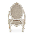 AICO Lavelle Oval Back Wood Chair Mystic in Classic Pearl - Furniture Now (CA)