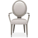 AICO Eclipse Arm Chair (Set of 2) in Moonlight - Furniture Now (CA)