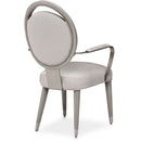 AICO Eclipse Arm Chair (Set of 2) in Moonlight - Furniture Now (CA)